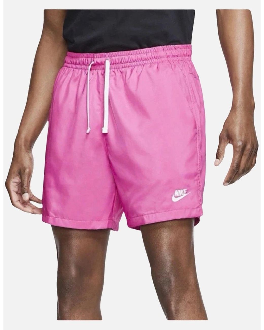 nike pink shorts mens