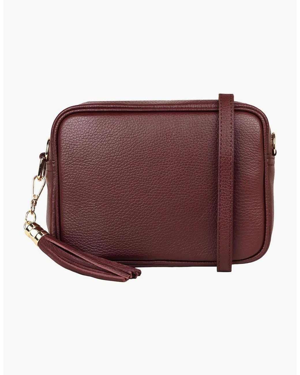 Elie Beaumont Red Crossbody 2 Customisable Handbag