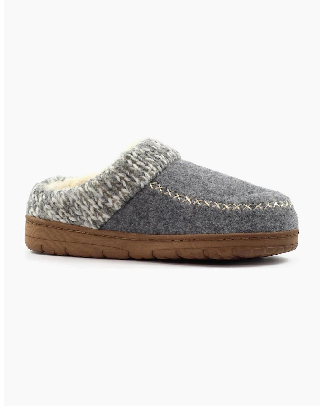Lunar Gray Albany Boxed Slippers