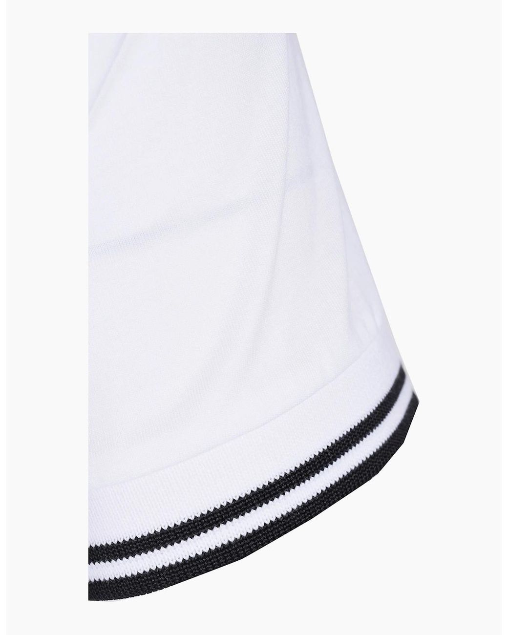 Fred Perry White Twin Tipped T-Shirt for men