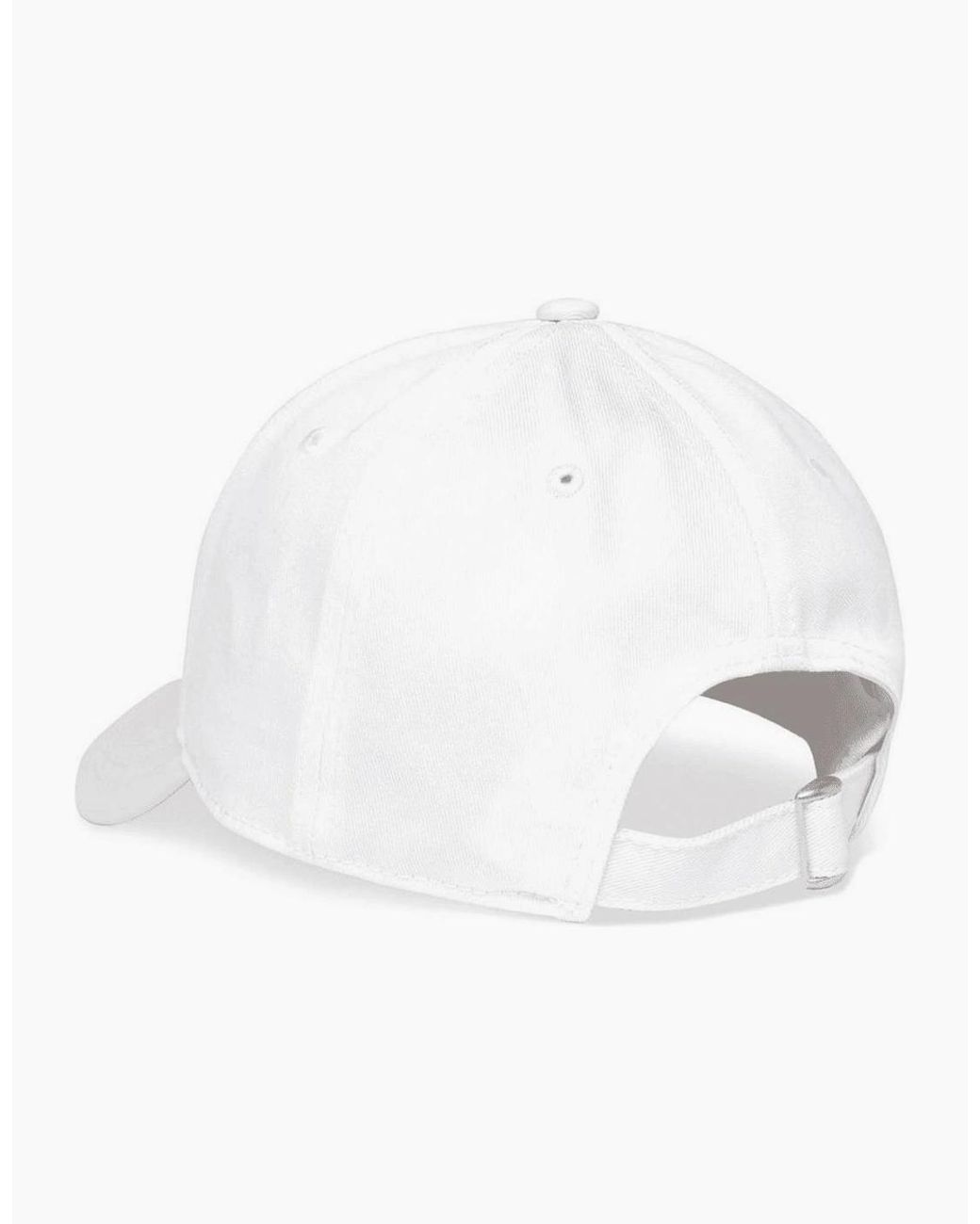 Replay White Embroidered Logo Baseball Cap for men