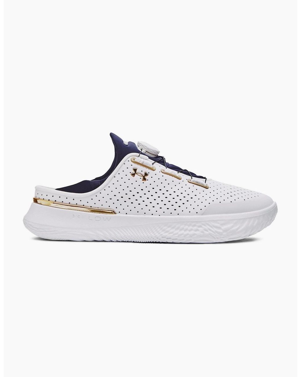Under Armour White Slipspeed Walking Shoes for men