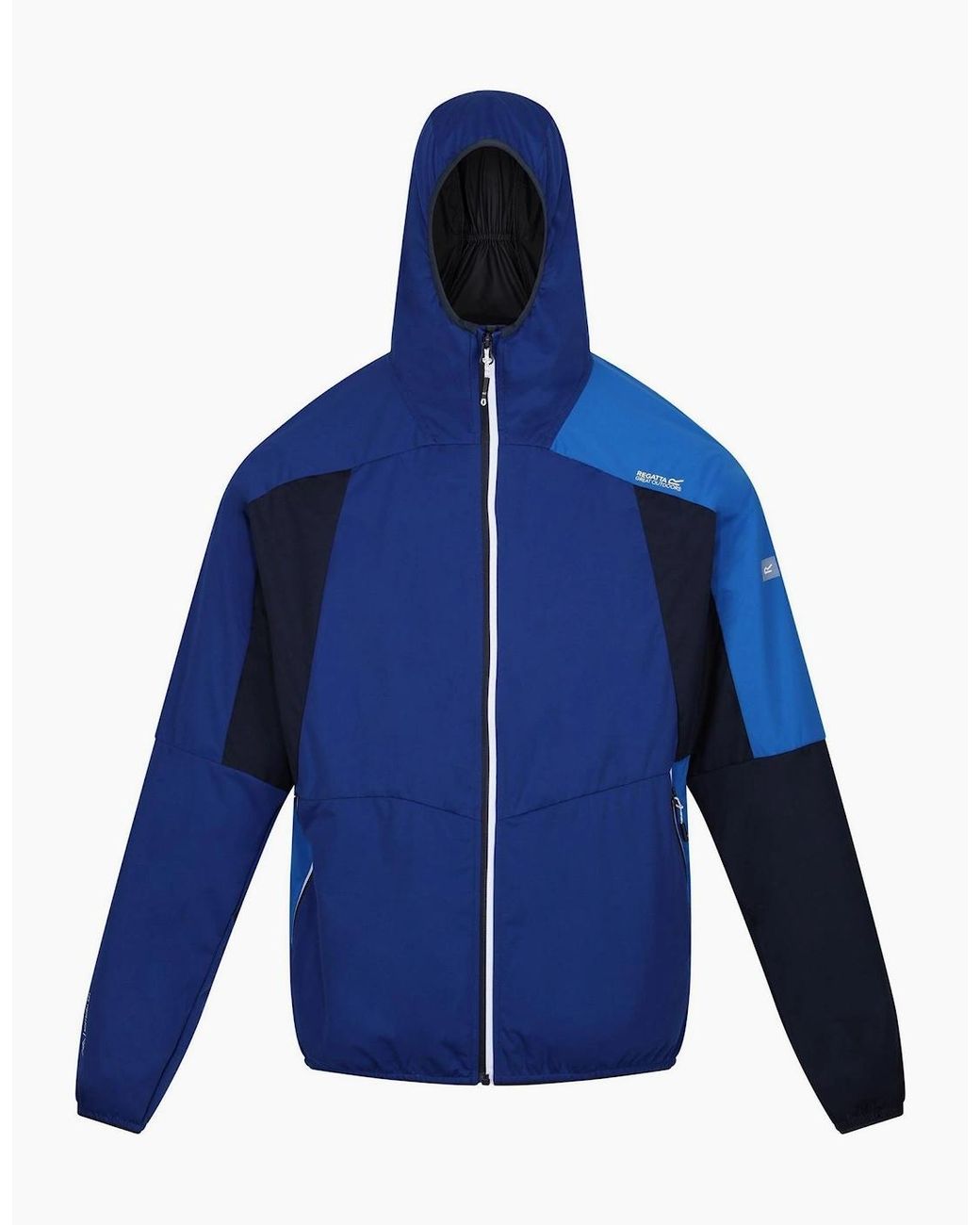 Regatta Blue Tarvos Vii Hooded Softshell Jacket With Zipped Pockets for men