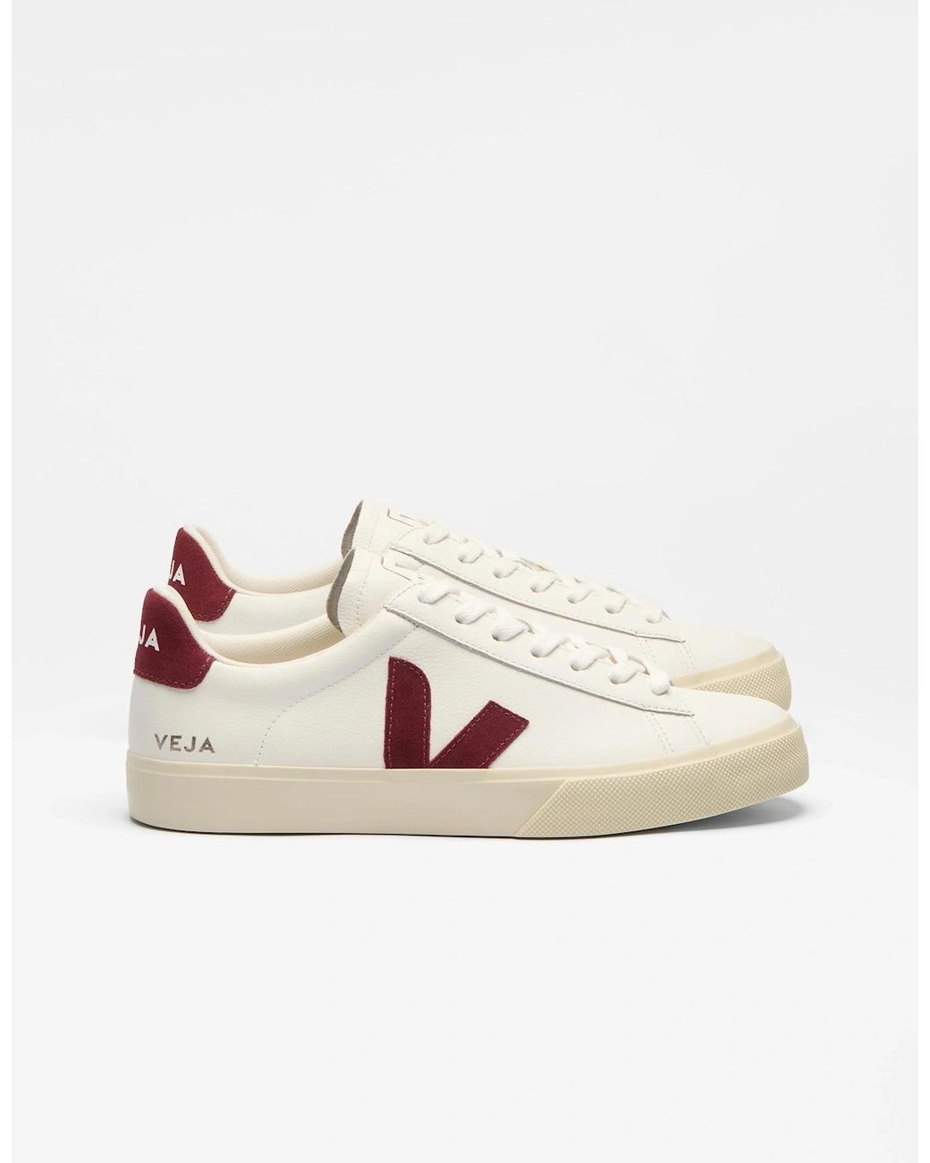 Veja Natural Campo Leather Trainers