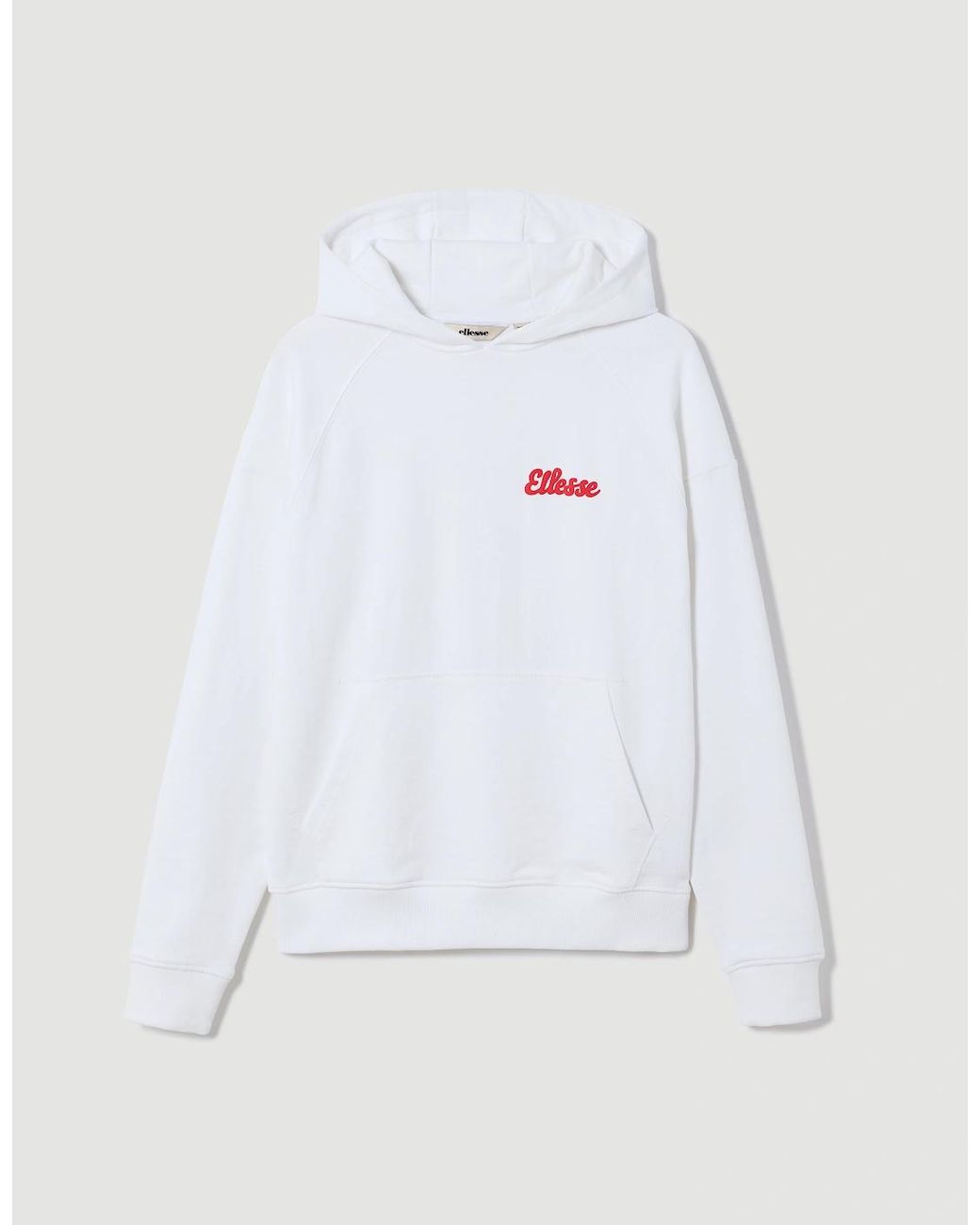 Ellesse White Il Trio Hoodie