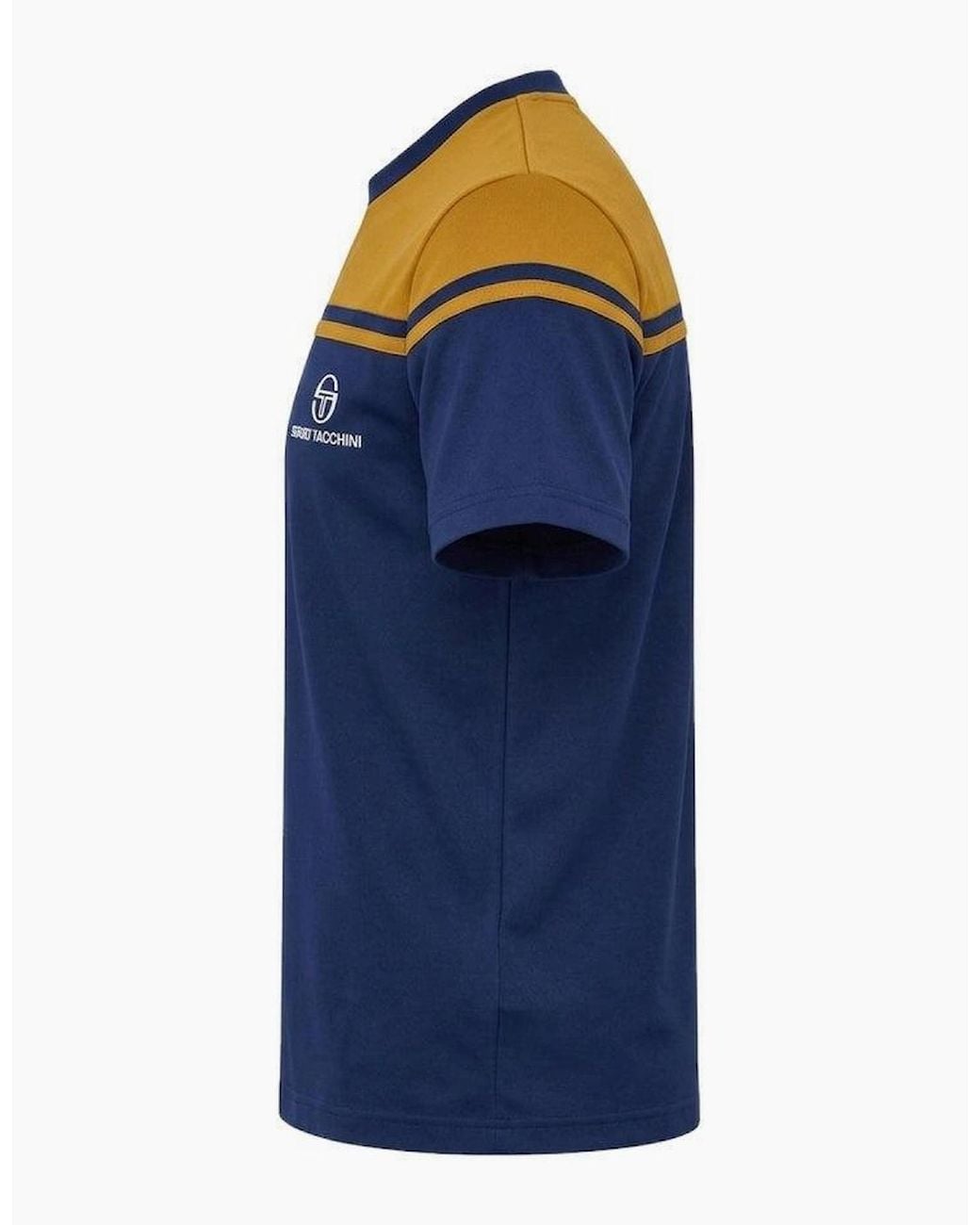 Sergio Tacchini Blue New Young Line T-Shirt Golden/Maritime for men