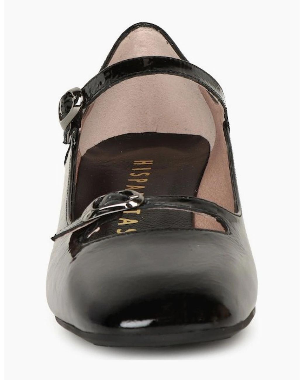 Hispanitas Black Oporto Court Shoes