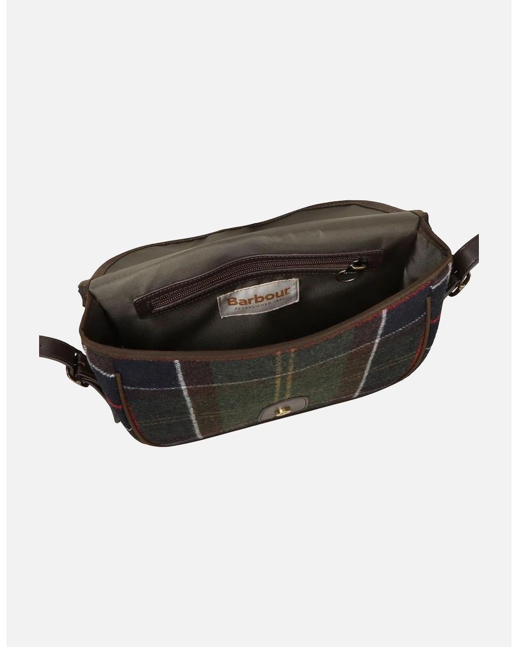 Barbour White Cromarty Crossbody Bag