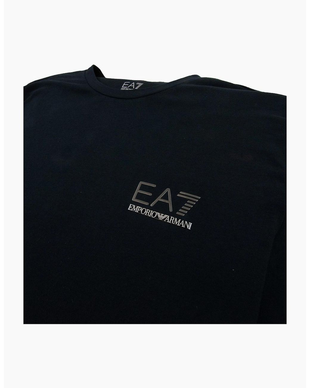 EA7 Blue Train Evolution Long Sleeve T-Shirt Darkslate for men