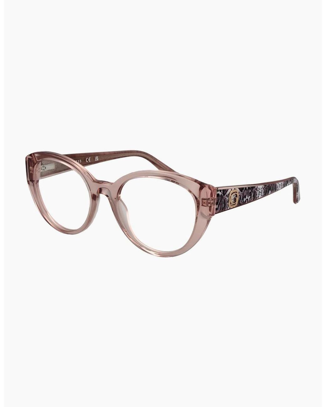Guess Brown Optical Frame Gu50127 057 53