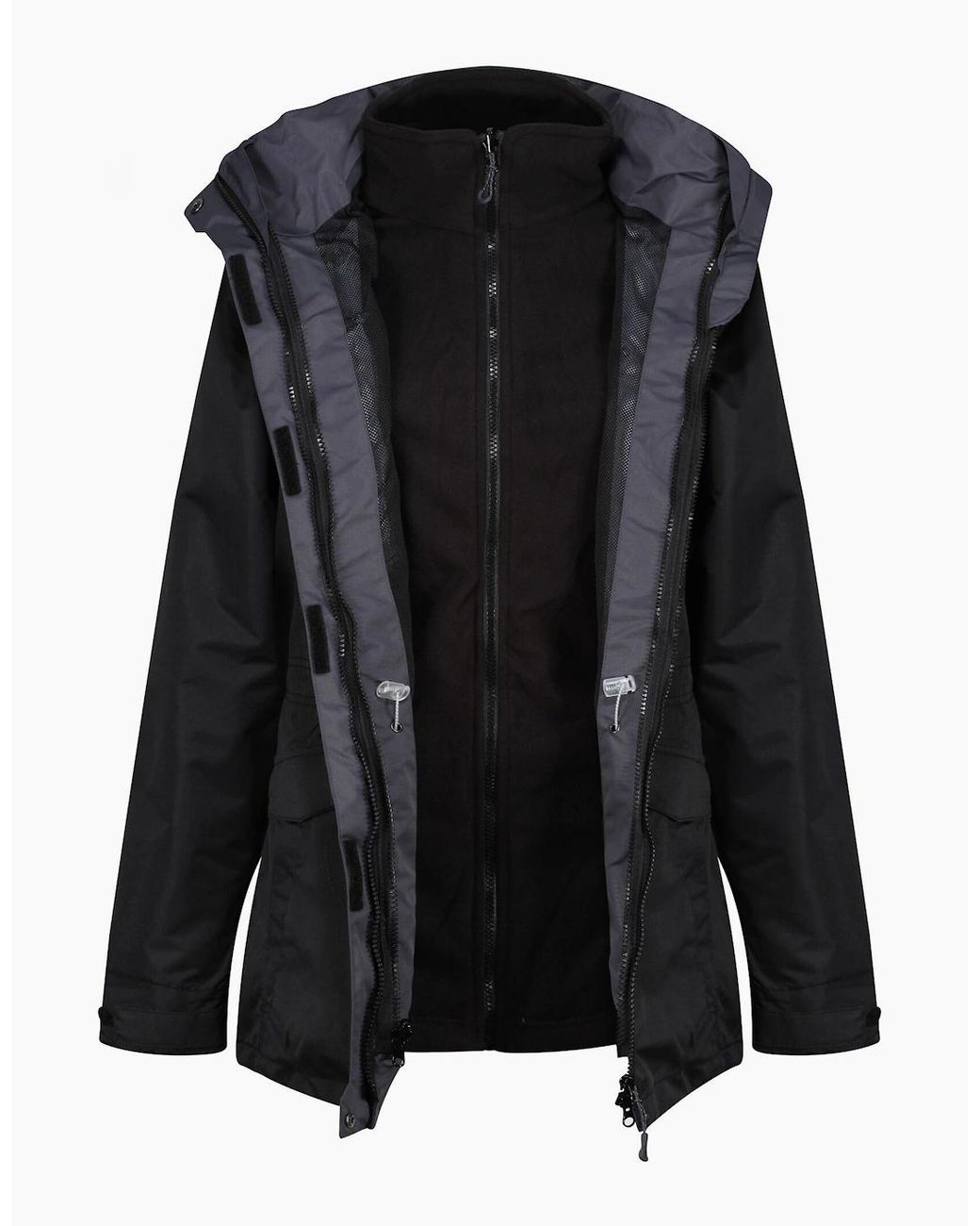 Regatta Black Ladies Benson Iii 3-In-1 Breathable Jacket
