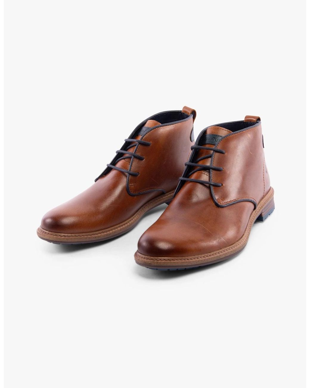 Hush Puppies Brown Jonas Chukka Boots Tan for men