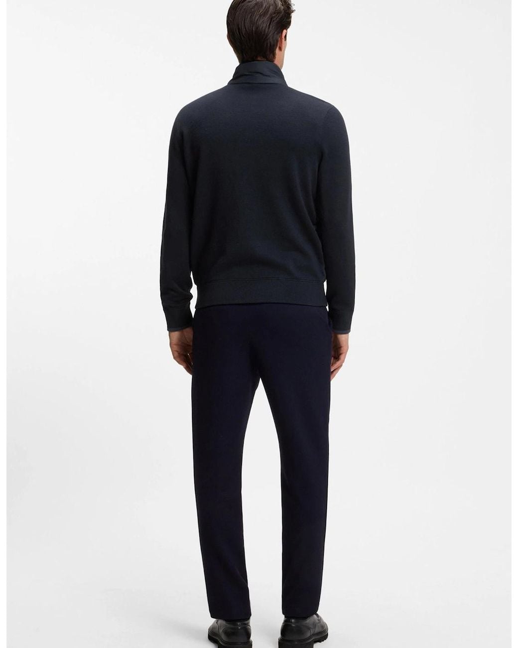 Boss Blue Boss H Facente Zip Jacket 404 Dk for men
