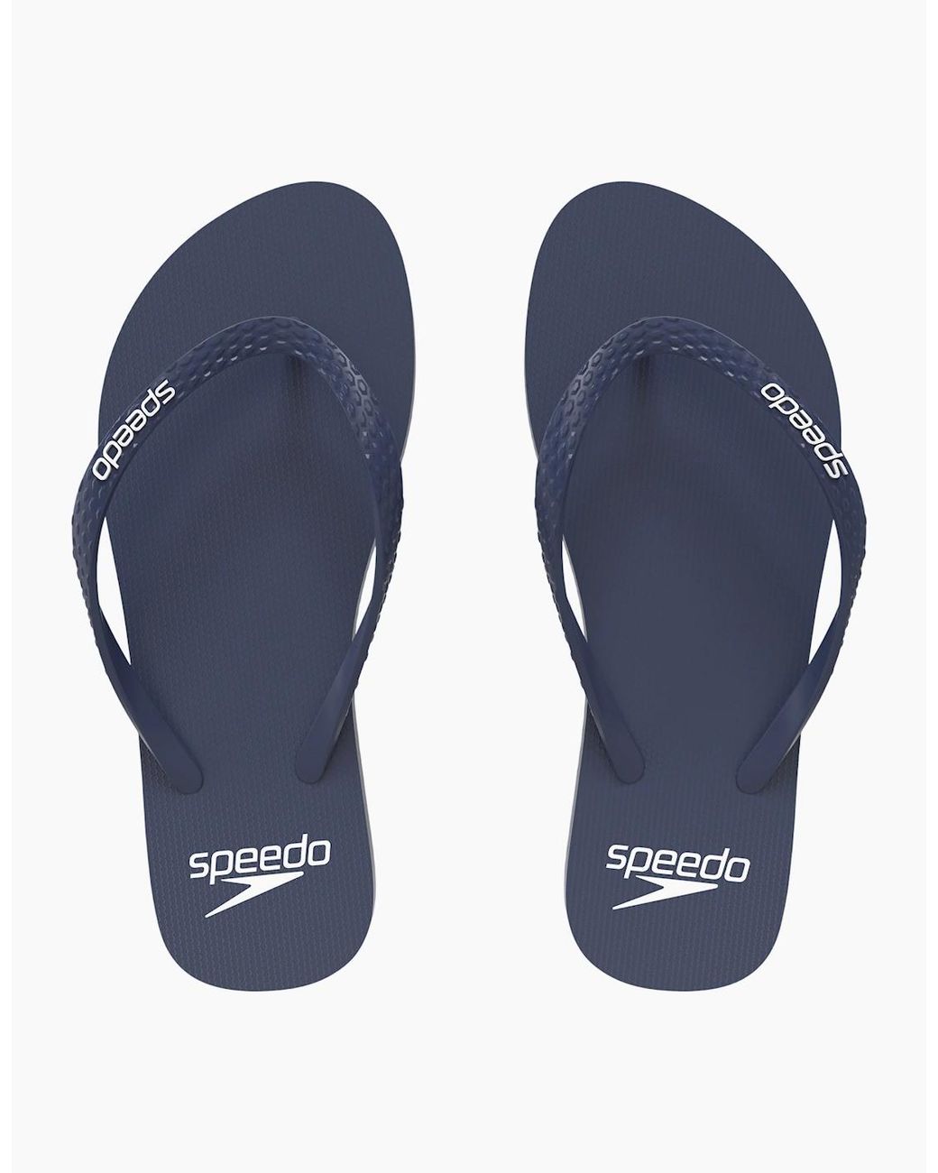 Speedo Blue Ladies Logo Flip Flops