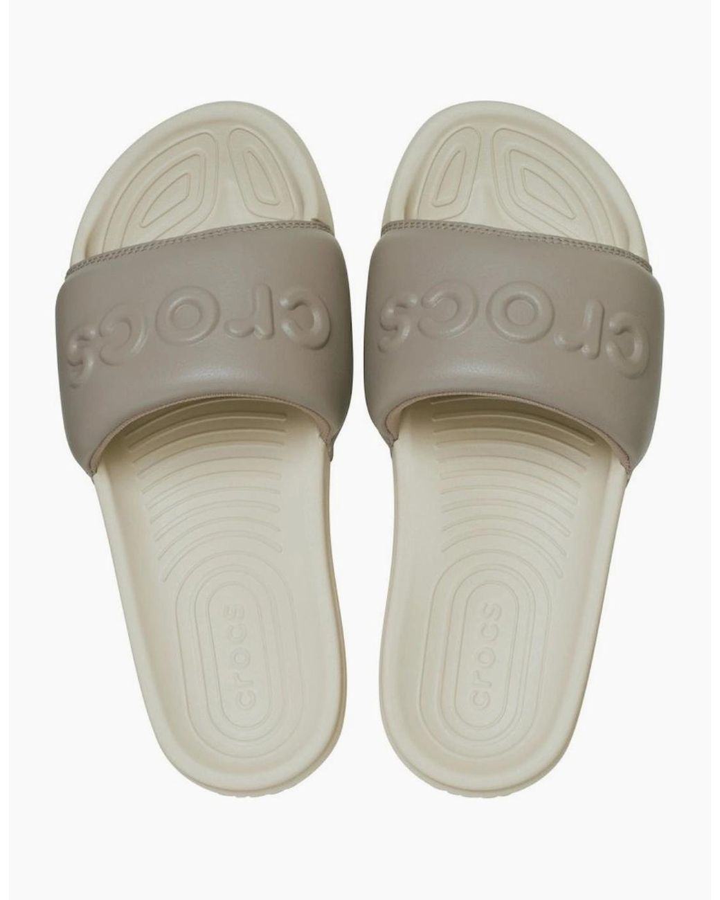 CROCSTM Gray All Day Eva Bone/Taupe Slides