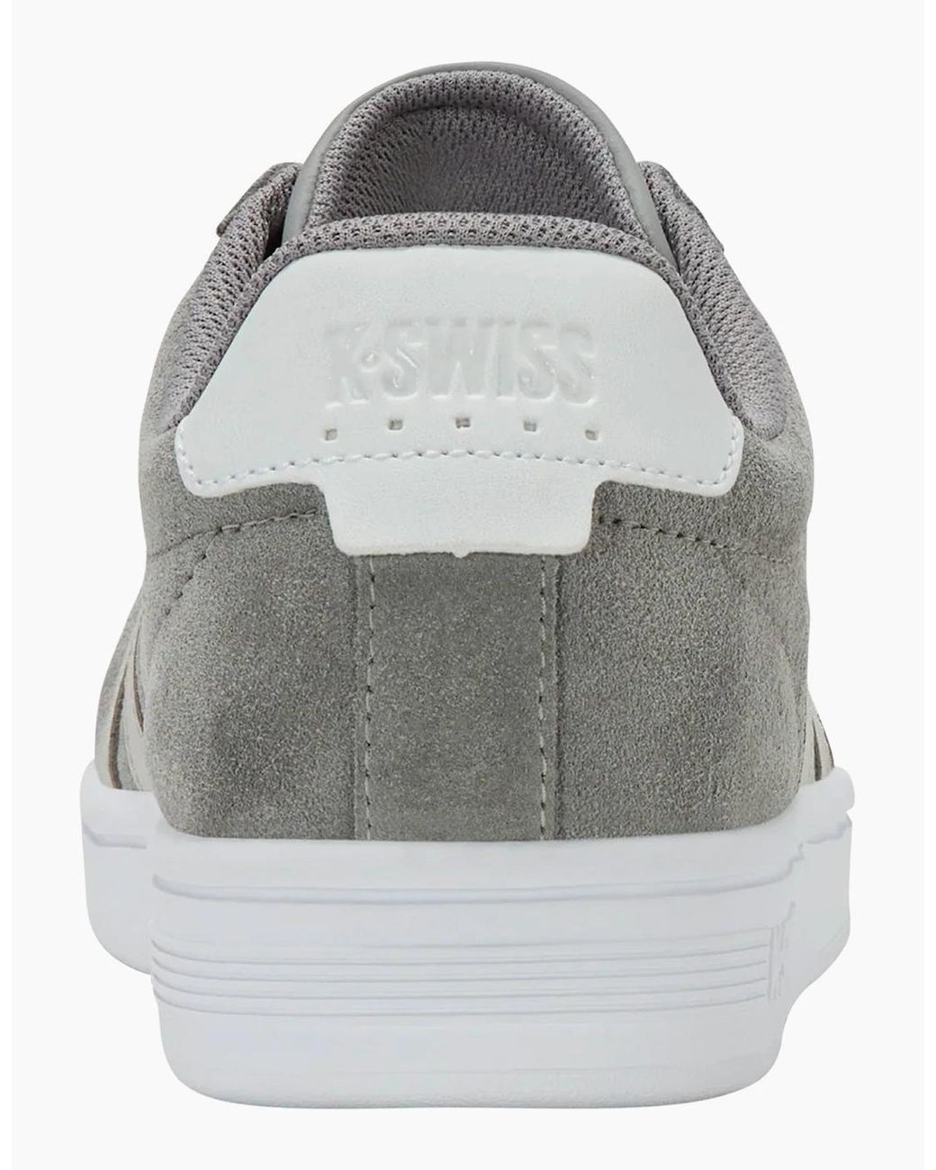 K-swiss Gray K.Swiss Court Tiebreak Ii Sneaker Light for men