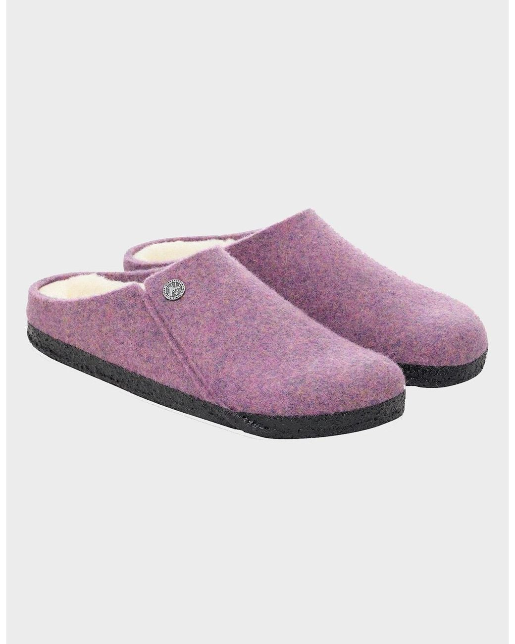 Birkenstock Clogs Purple Birkenstock Zermatt Shearling Fe Clogs