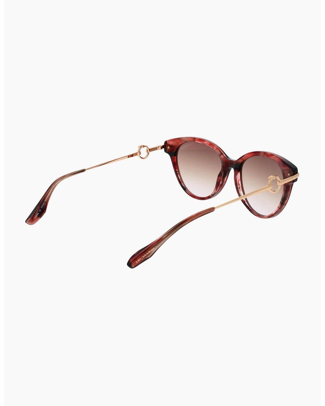 Trussardi Brown Sunglasses Tsw9025 E03 55