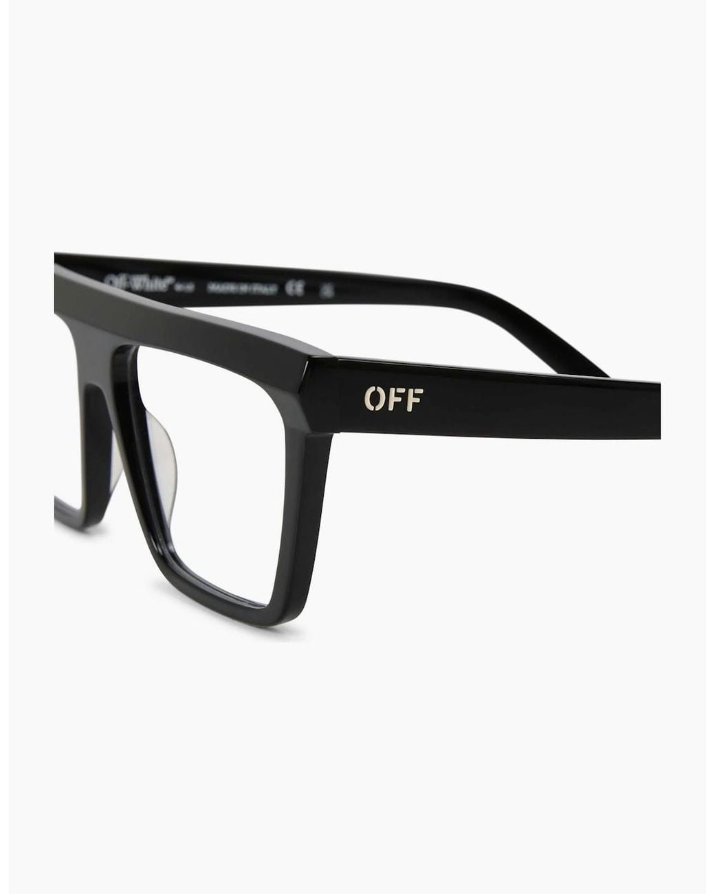 Off-White c/o Virgil Abloh Black Off Eyewear Style 83 for men