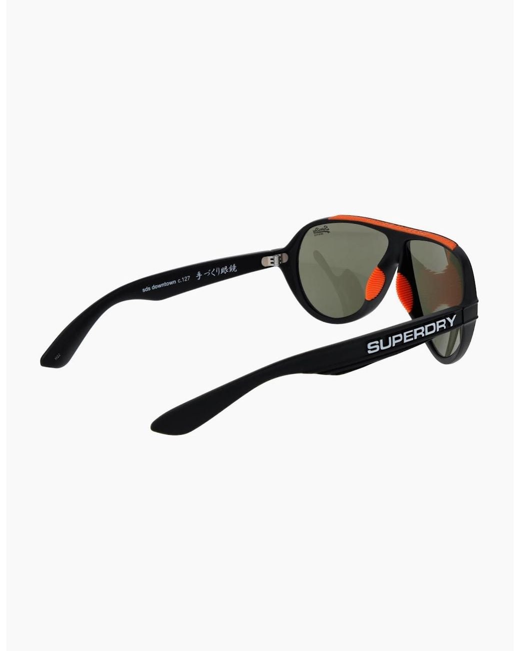 Superdry Black Sunglasses Sds Downtown 127 58 for men