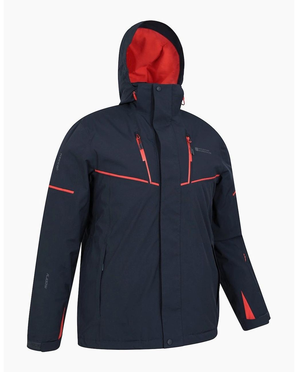 Mountain Warehouse Blue Galactic Iii Extreme Ski Jacket for men