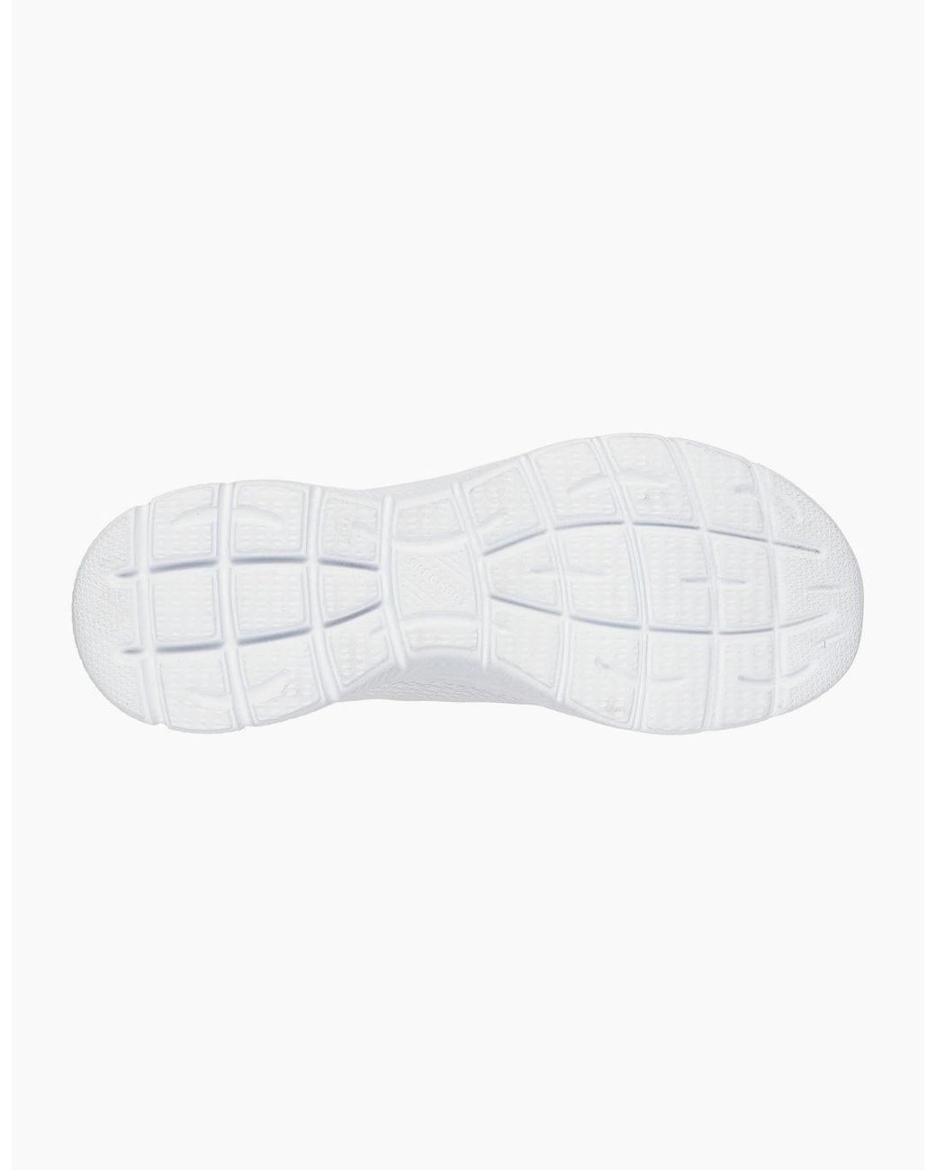 Skechers White Summits Summer Blush Textile Trainers