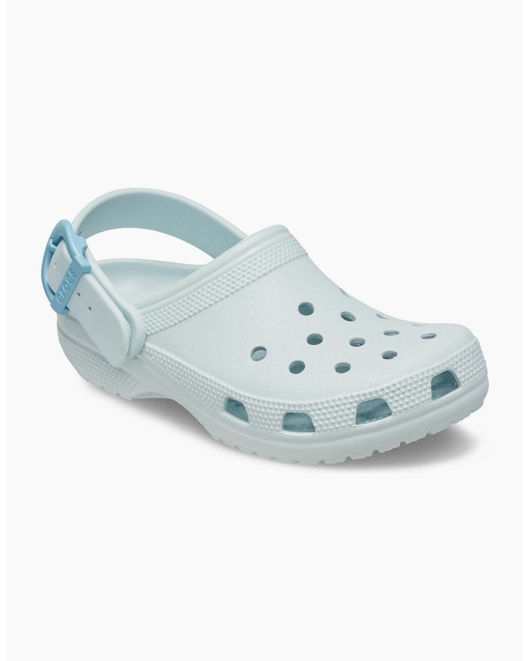 CROCSTM Blue Classic Buckle Clogs