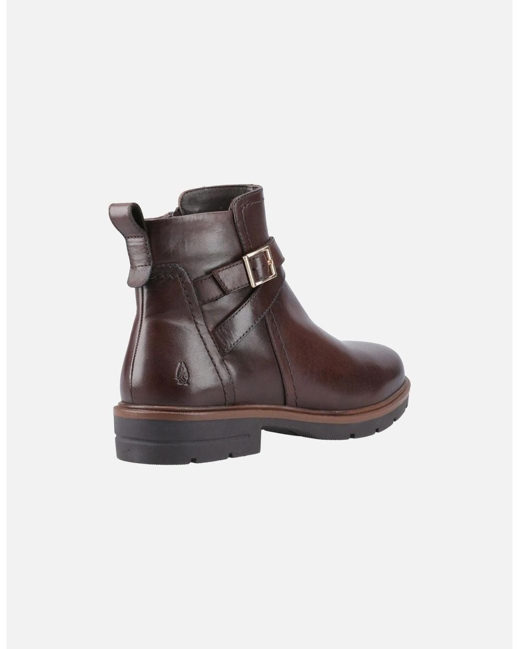 Hush Puppies Brown Tove Leather Boots