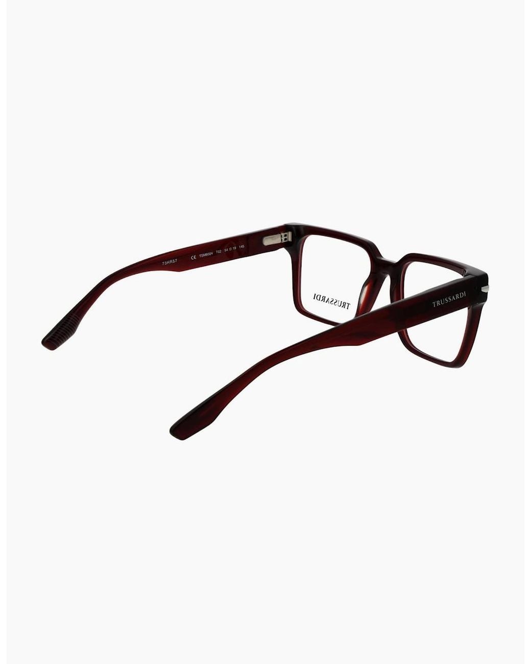 Trussardi Brown Optical Frame Tsm6024 T02 55 for men