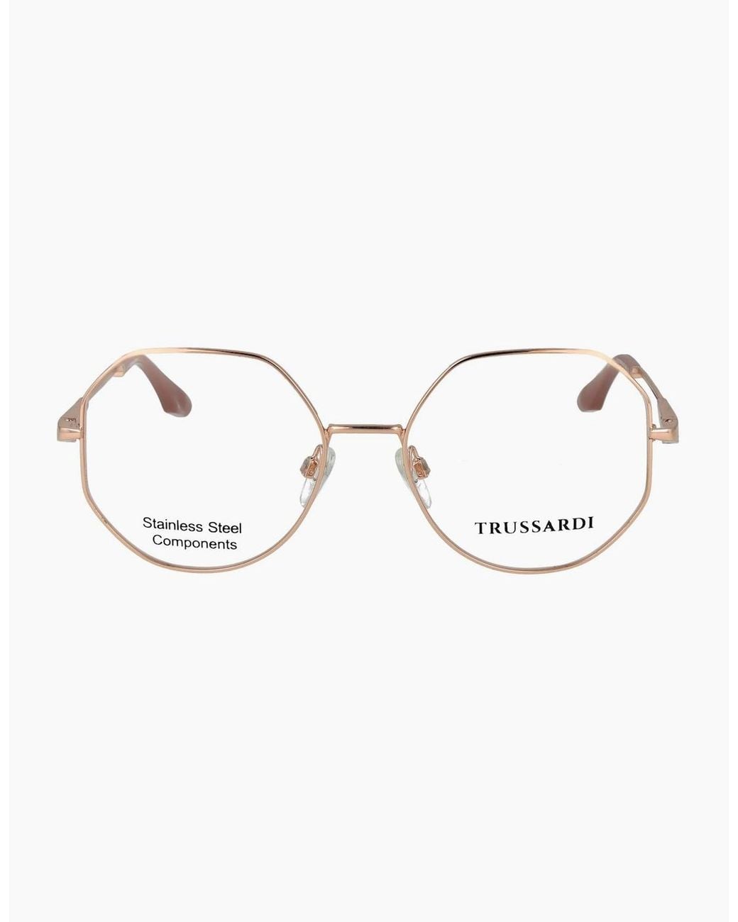 Trussardi Metallic Optical Frame Tsw1042 05A 53