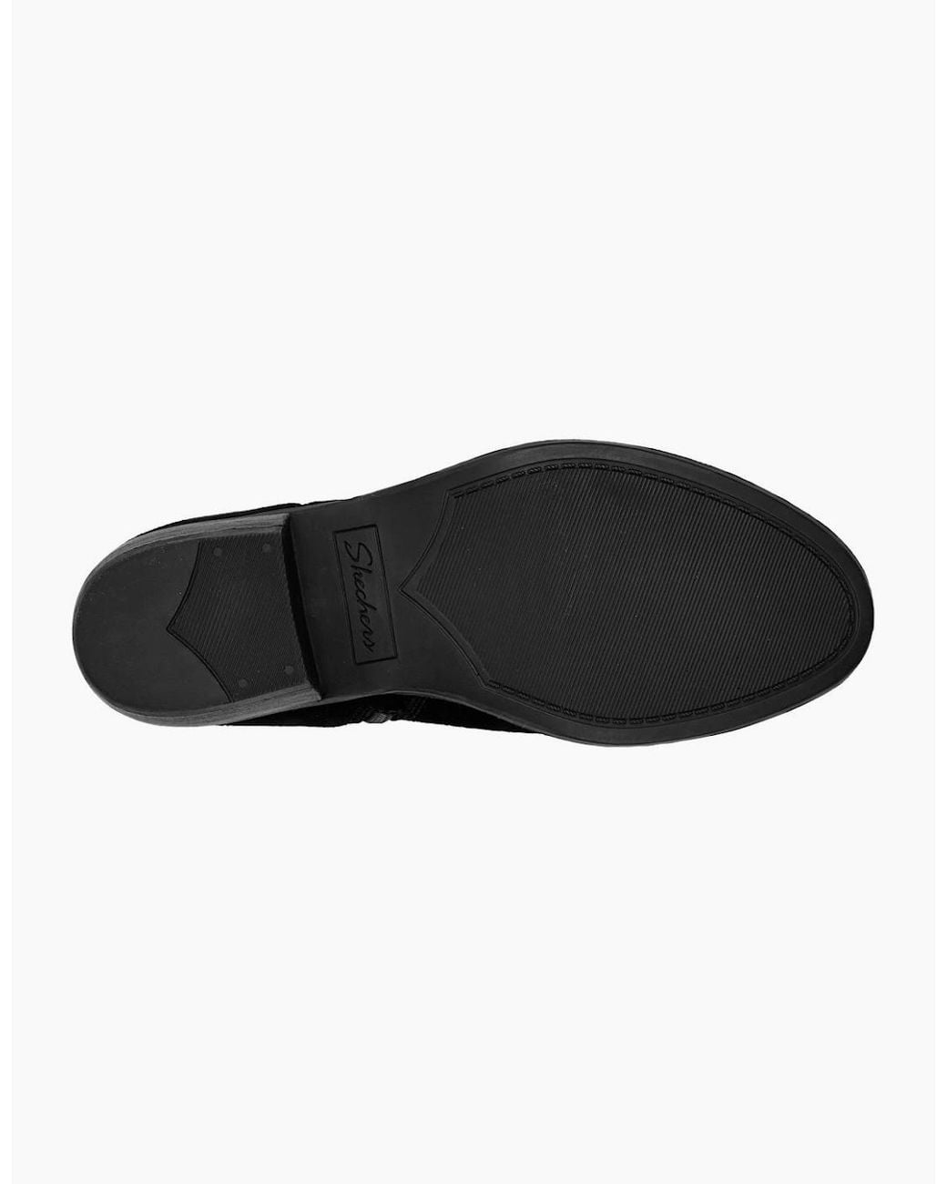 Skechers Black Texas Modern Western Ankle Boots