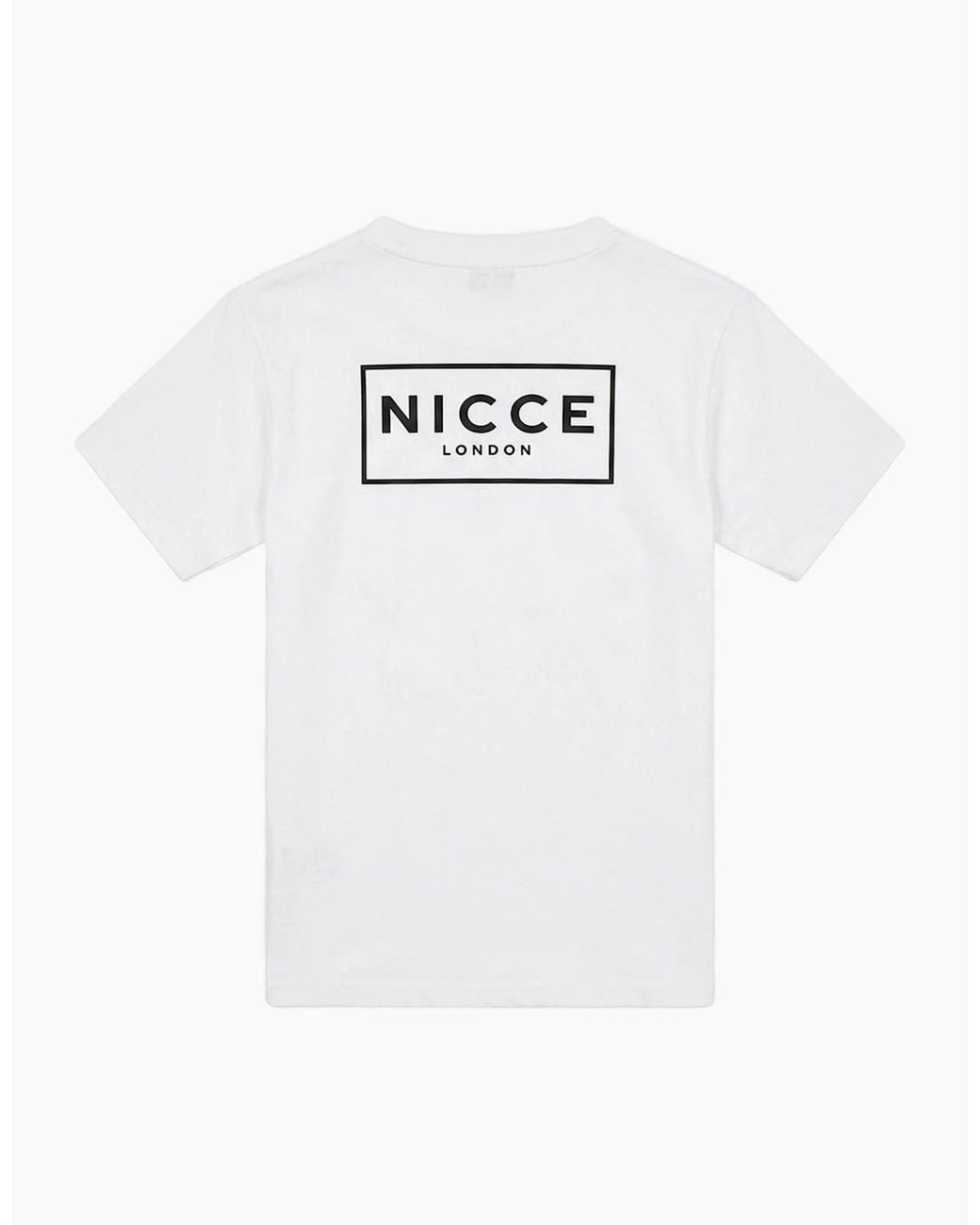 Nicce London White Franzo London T-Shirt for men