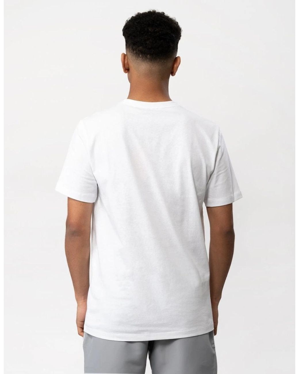 Boss White Boss Tales Cotton-Jersey T-Shirt With Logo Patch Nos for men