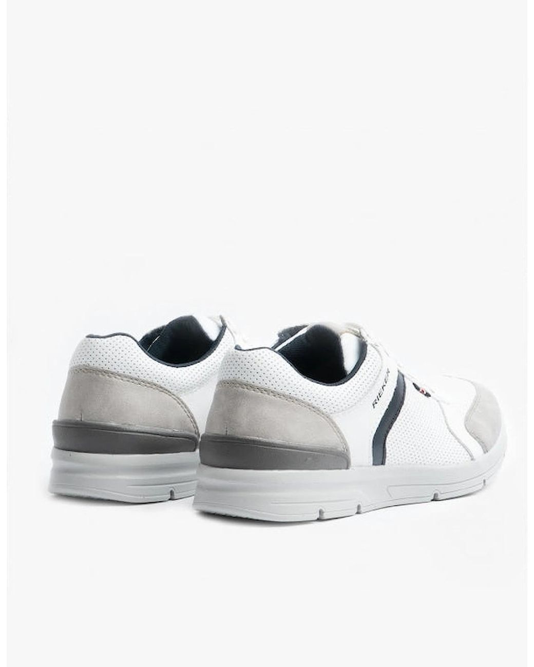 Rieker White 16426-40 Trainers Combi for men