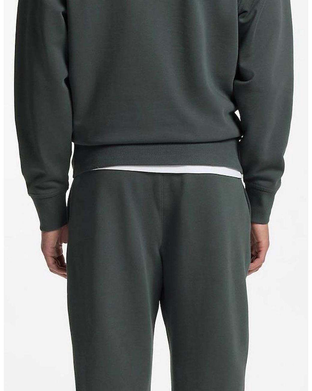 Boss Blue Wesmallhood Seechup Overhead Hooded Tracksuit for men