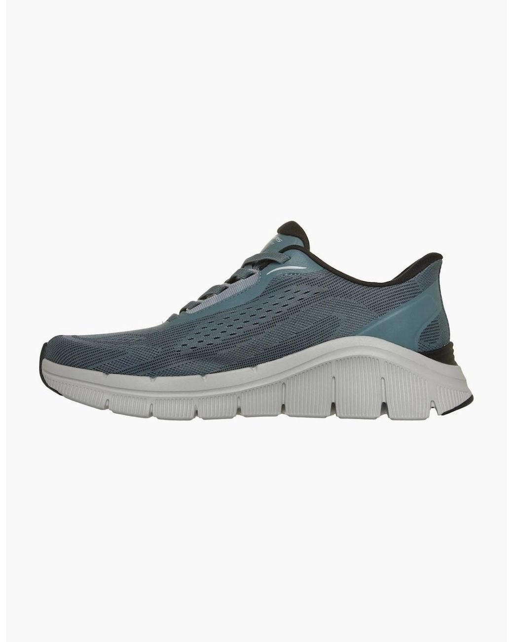 Skechers Blue Relaxed Fit Flex Zayder Trainers for men