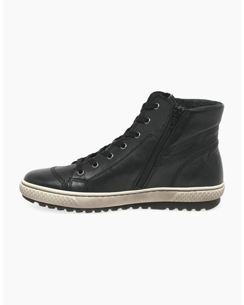 Gabor Black Bulner Casual Ankle Boots