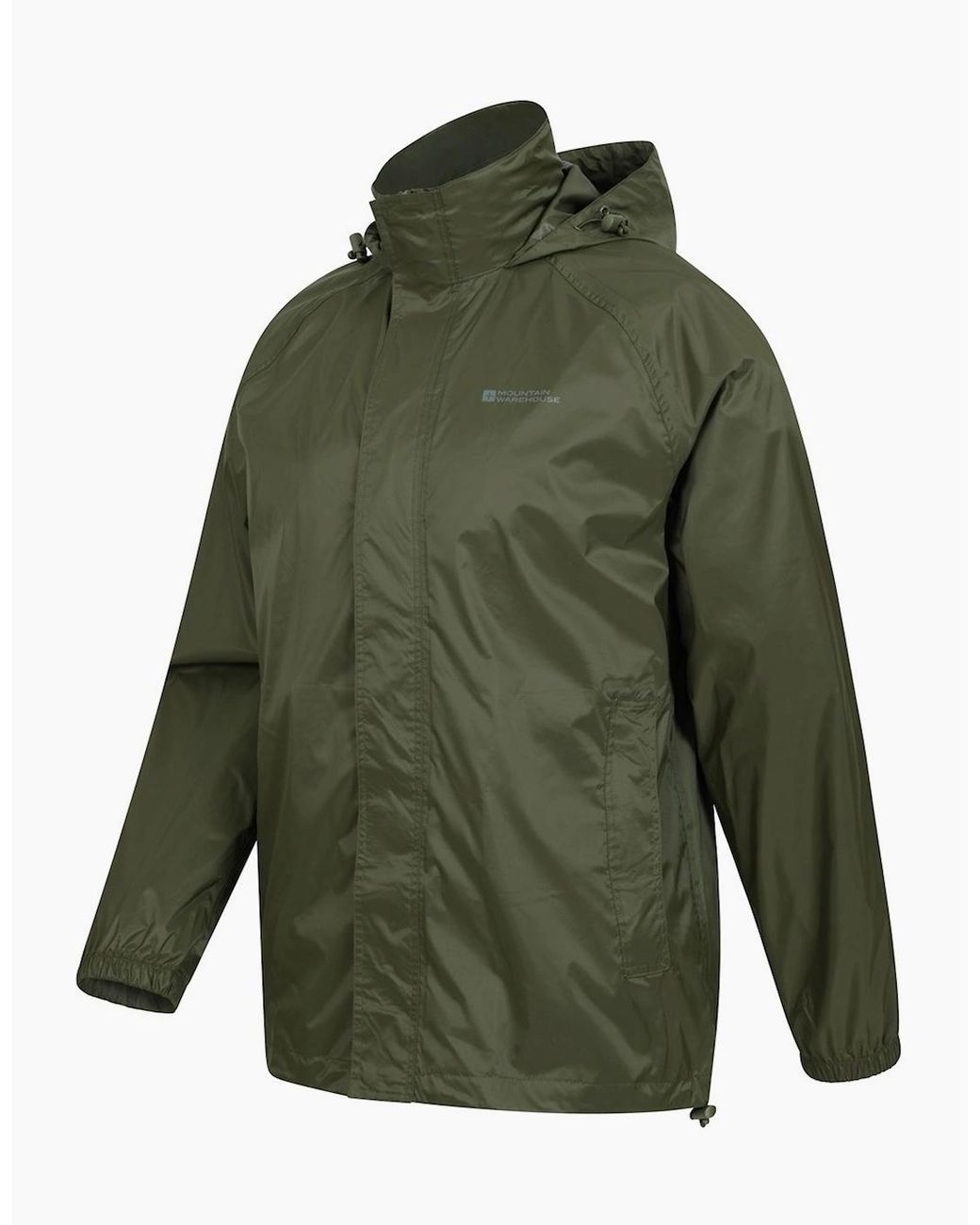 Mountain Warehouse Green Pakka Ii Waterproof Jacket for men