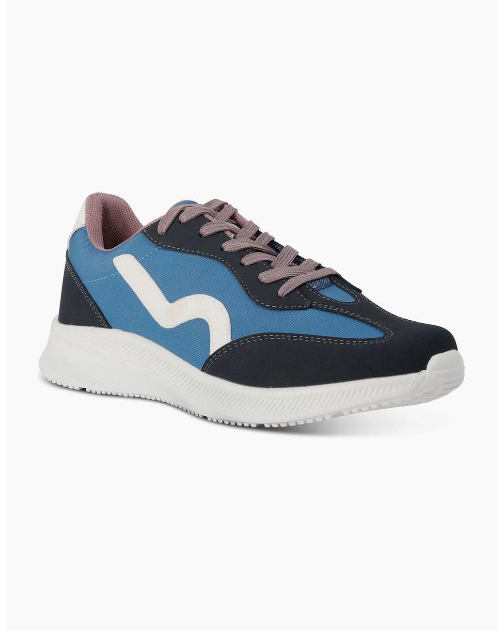 Regatta Blue Ladymarinere Low Top Lace-Up Sneakers