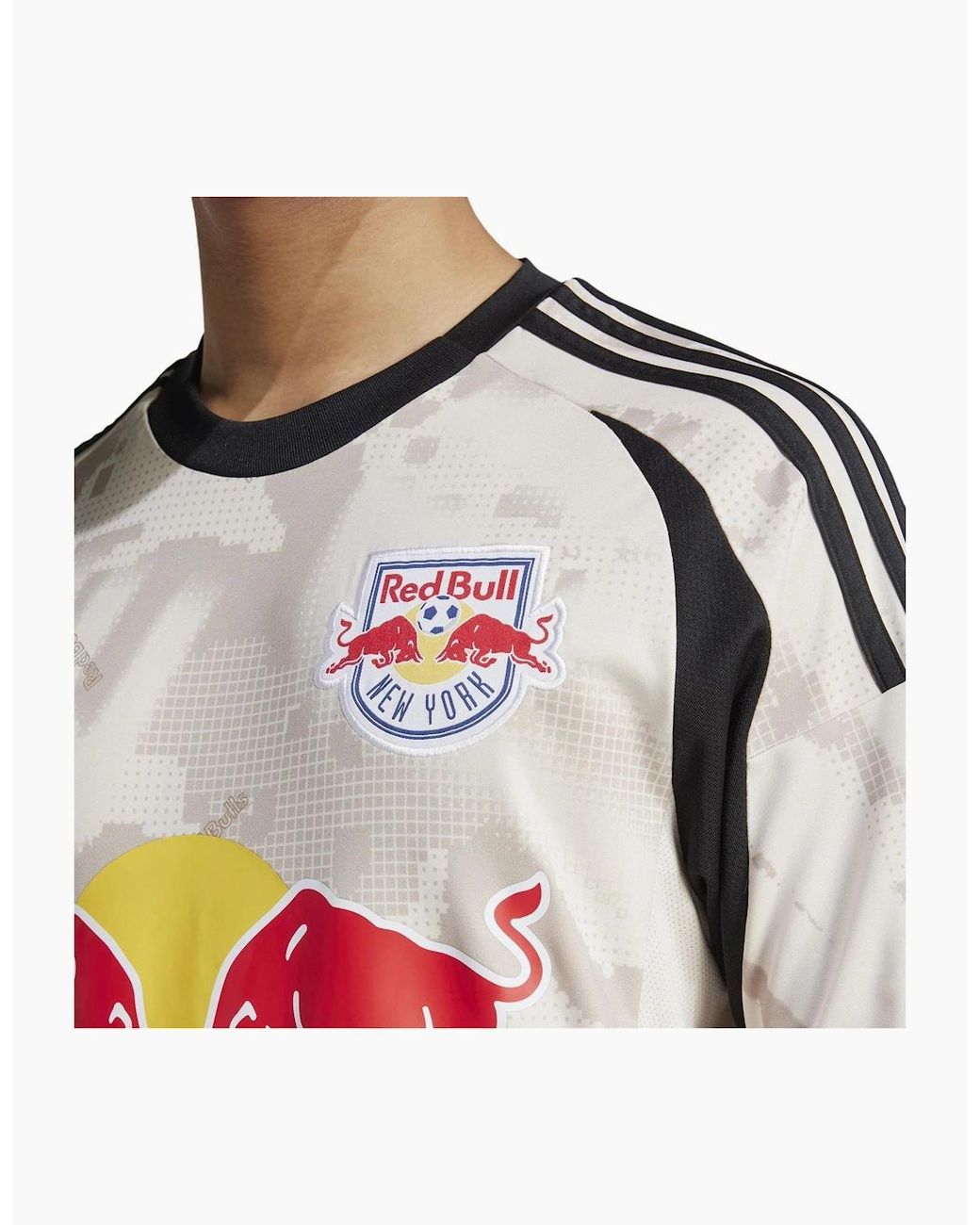 Adidas Gray New York Bulls Away Shirt 2025 2026 Adults for men