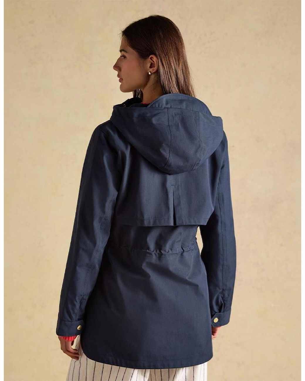 Joules Blue Portwell Rain Coat