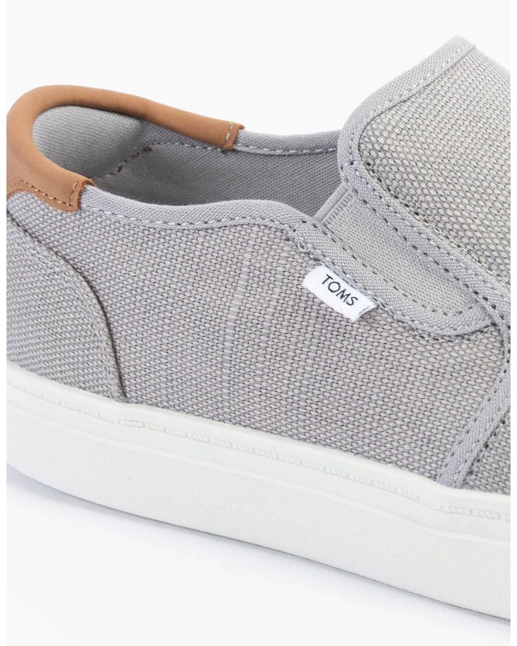 TOMS White Baja 2.0 Canvas Trainers for men