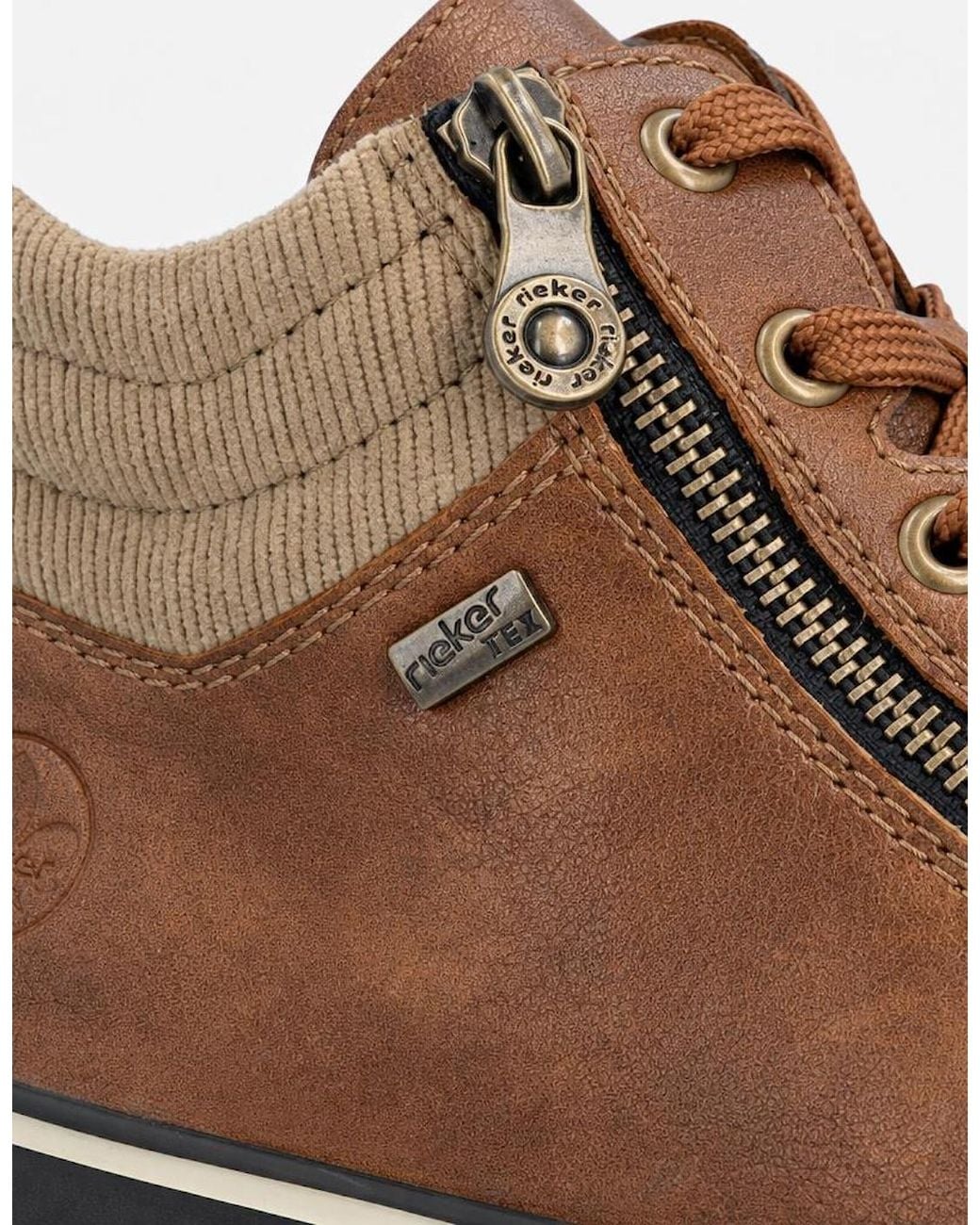 Rieker Brown Z4263 Ankle Boots Cinnamon/Clay