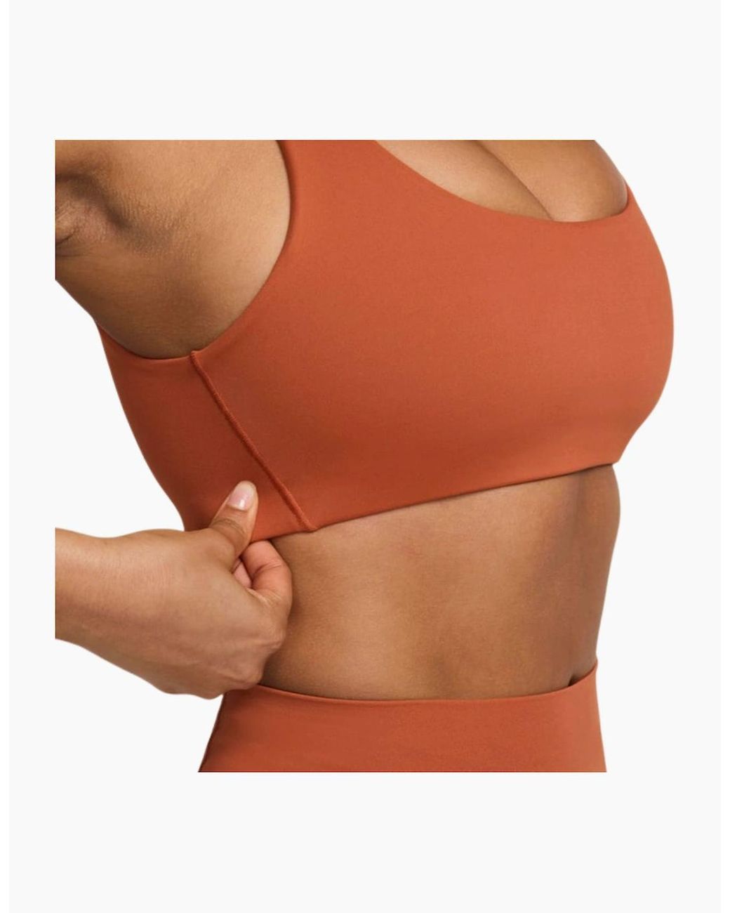 Nike Brown Burnt Training Top