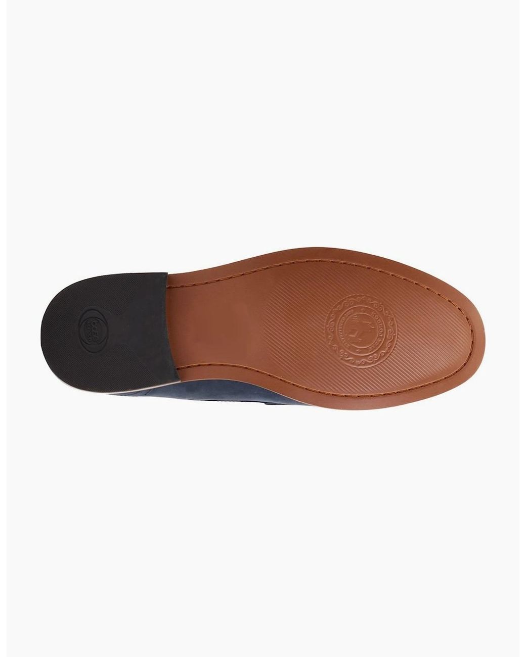 Base London Blue Garfield Penny Loafer for men