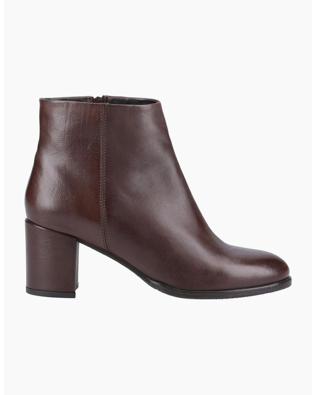 Hush Puppies Brown Claridy Boot Ankle Boots