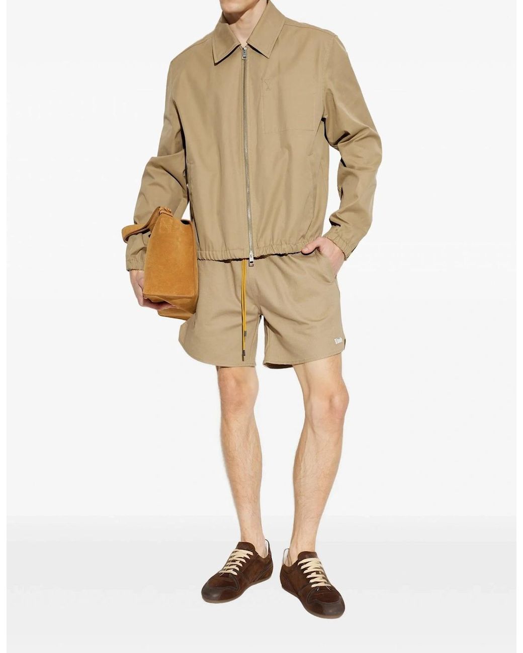 Rhude Natural Moonlight Classic Shorts for men