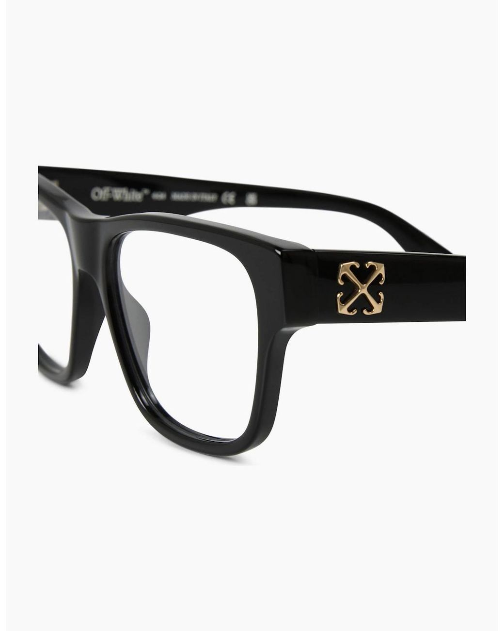 Off-White c/o Virgil Abloh Black Off Eyewear Style 7D for men
