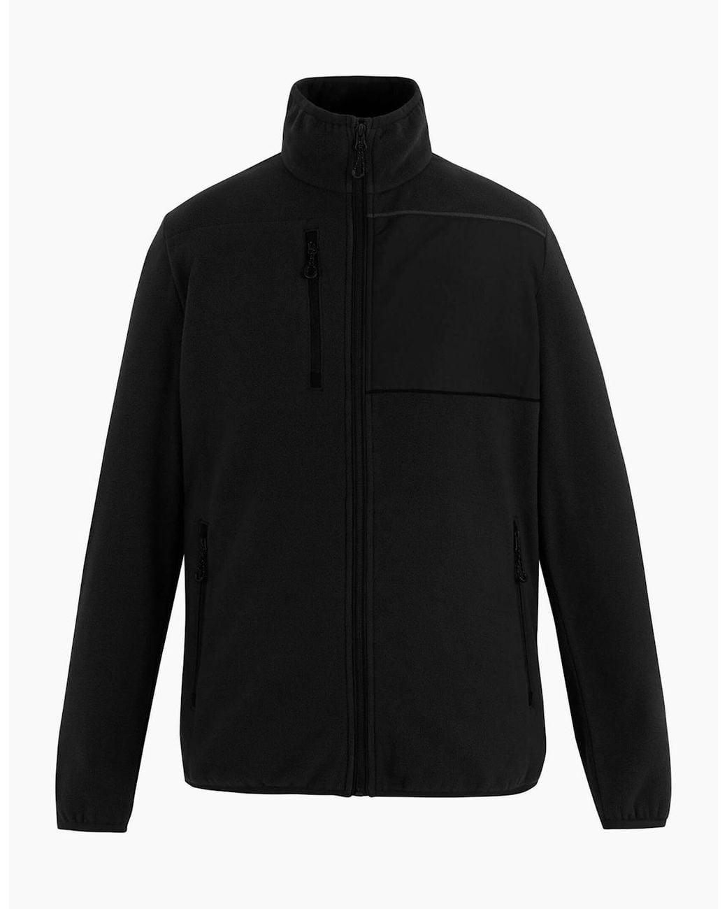 Regatta Black Active Microfleece Printable Jacket for men
