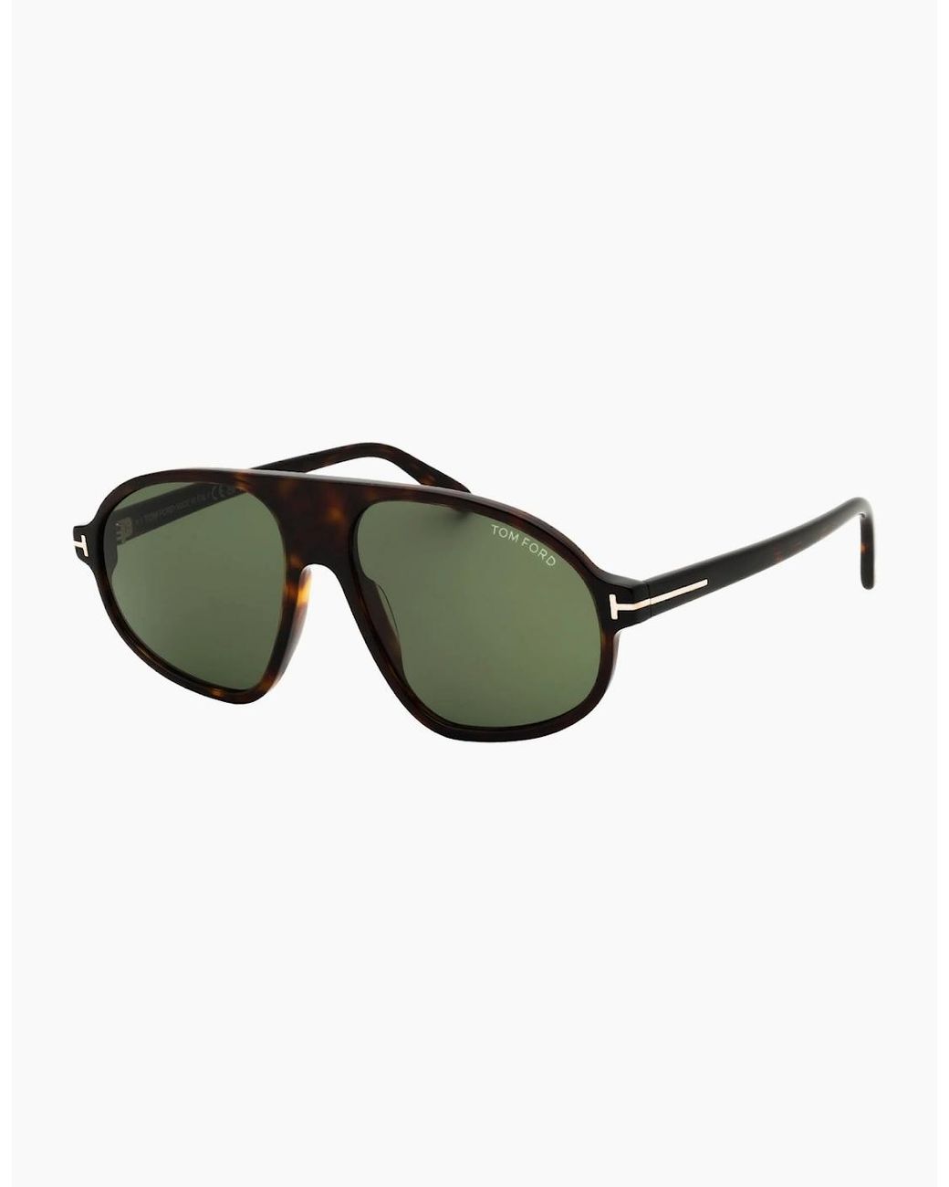 Tom Ford Green Erol Dark Havana Sunglasses
